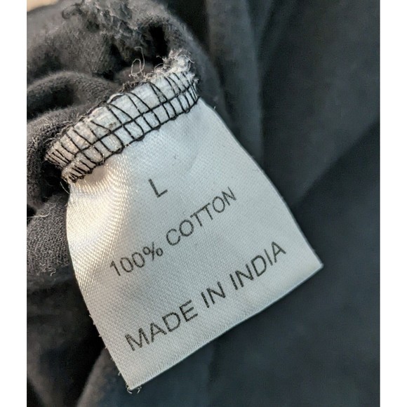 Love Peace & Lazy Days Not A Hugger Large T-Shirt - Picture 6 of 11